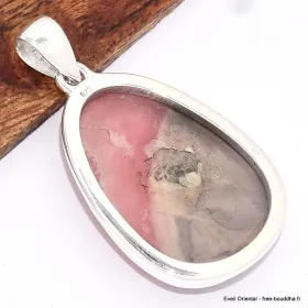 Splendide pendentif  en Rhodochrosite grade AAA - Pendentifs pierres naturelles