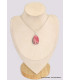 Splendide pendentif en Rhodochrosite grade AAA Pendentifs pierres naturelles BK25.2