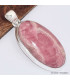 Grand Pendentif en pierre Rhodochrosite grade AAA Pendentifs pierres naturelles BK25.6