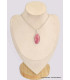 Grand Pendentif en pierre Rhodochrosite grade AAA Pendentifs pierres naturelles BK25.6
