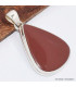 Pendentif Jaspe Rouge forme goutte Bijoux en Jaspe Rouge BK27