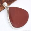 Large Pendentif Jaspe Rouge forme goutte Bijoux en Jaspe Rouge BK27.1