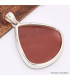 Large Pendentif Jaspe Rouge forme goutte Bijoux en Jaspe Rouge BK27.1