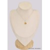 Pendentif en Citrine facettée carré Pendentifs pierres naturelles BK28
