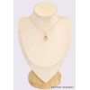Pendentif goutte en Citrine facettée Pendentifs pierres naturelles BK28.4