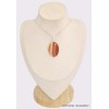 Gros pendentif oval en Agate du Lac Supérieur Bijoux en Agate BK29.3