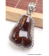 Gros pendentif Agate de Feu style ancien Pendentifs pierres naturelles BK30