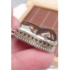 Gros pendentif Agate de Feu style ancien Pendentifs pierres naturelles BK30