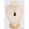 Pendentif Agate de Feu forme libre Pendentifs pierres naturelles BK30.2