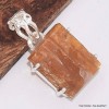 Pendentif Cyanite Orange brute serti griffes Bijoux en Cyanite Orange BK31.2