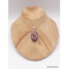 Pendentif oval en Agate Laguna Pendentifs pierres naturelles XV96.1