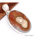 Pendentif authentique Agate Laguna Pendentifs pierres naturelles BK32.1