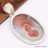 Pendentif authentique Agate Laguna Pendentifs pierres naturelles BK32.1