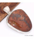 Pendentif Agate Laguna forme écusson Pendentifs pierres naturelles BK32.4