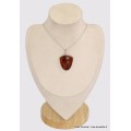Pendentif Agate Laguna forme écusson Pendentifs pierres naturelles BK32.4