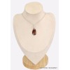 Pendentif Agate Laguna forme goutte Pendentifs pierres naturelles BK32.5