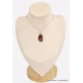 Pendentif Agate Laguna forme goutte - Pendentifs pierres naturelles