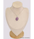 Pendentif Kunzite rose asymétrique Pendentifs pierres naturelles BK33.1