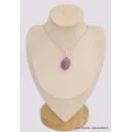 Pendentif Kunzite rose asymétrique - Pendentifs pierres naturelles