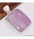 Pendentif Kunzite rose rectangulaire Pendentifs pierres naturelles BK33.2