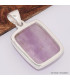 Pendentif Kunzite rose rectangulaire Pendentifs pierres naturelles BK33.2