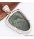 Pendentif Fuchsite cabochon semi-oval Bijoux en Fuchsite BK34