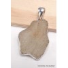 Pendentif véritable Verre Libyque asymétrique Pendentifs pierres naturelles BK35.3