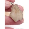 Pendentif véritable Verre Libyque asymétrique Pendentifs pierres naturelles BK35.3