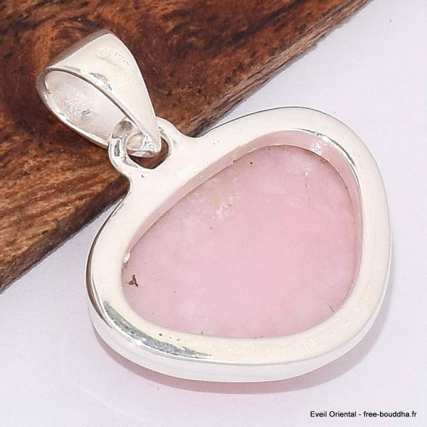 Pendentif Opale Rose Péruvienne Pendentifs pierres naturelles BK40
