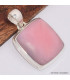 Pendentif carré en Opale rose des Andes Pendentifs pierres naturelles BK40.3