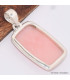 Pendentif rectangulaire en Opale rose des Andes Pendentifs pierres naturelles BK40.4