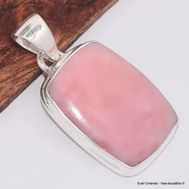 Pendentif Opale rose du Pérou - Pendentifs pierres naturelles