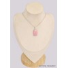 Pendentif Opale rose du Pérou Pendentifs pierres naturelles BK40.5