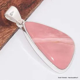Pendentif Opale rose australienne forme libre - Pendentifs pierres naturelles