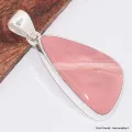 Pendentif Opale rose australienne forme libre - Pendentifs pierres naturelles