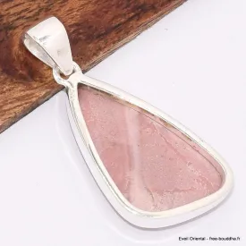 Pendentif Opale rose australienne forme libre - Pendentifs pierres naturelles