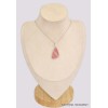 Pendentif Opale rose australienne forme libre Pendentifs pierres naturelles BK41.3