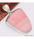 Pendentif Opale rose australienne forme écusson Pendentifs pierres naturelles BK41.4