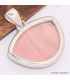 Pendentif Opale rose australienne semi-ronde Pendentifs pierres naturelles BK41.5