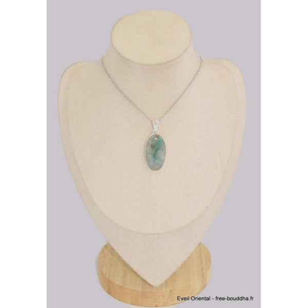 Pendentif Quantum Quattro vert oval Bijoux en Quantum Quattro BK42.1
