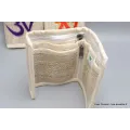 Portefeuille porte-monnaie Om tibétain chanvre brodé - Sacs tibétains et indiens