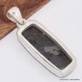 Pendentif rectangulaire authentique Nuumite - Bijoux en Nuumite