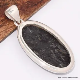 Pendentif oval Authentique Nuumite - Pendentifs pierres naturelles