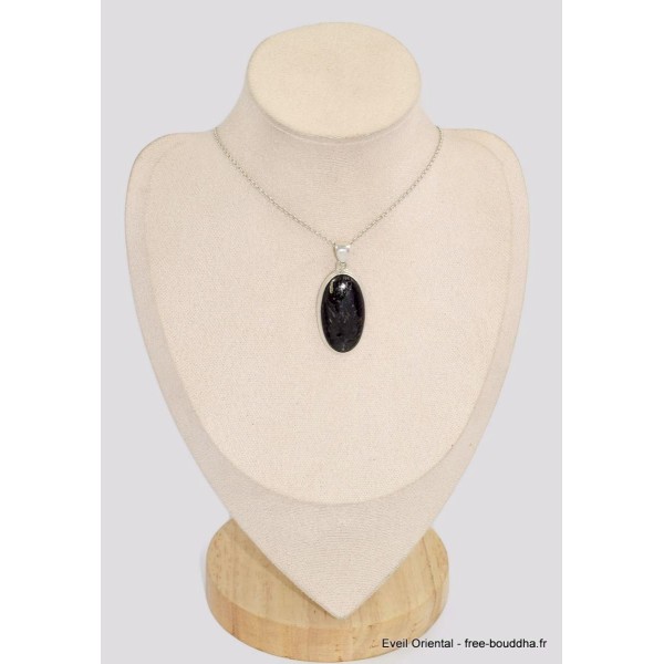 Pendentif oval Authentique Nuumite Bijoux en Nuumite BK43.3