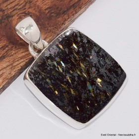 Pendentif carré Authentique Nuumite Bijoux en Nuumite BK43.4