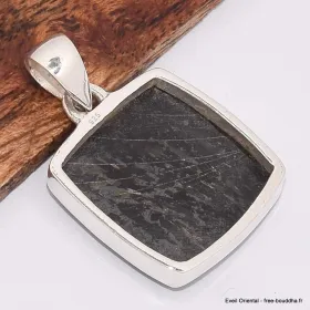Pendentif carré Authentique Nuumite - Bijoux en Nuumite