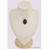 Pendentif authentique Nuumite forme ovale Bijoux en Nuumite BK43.5