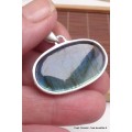 Pendentif argent Labradorite bleue grade AAA Pendentifs pierres naturelles BK26.3