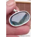 Pendentif argent Labradorite bleue grade AAA - Pendentifs pierres naturelles