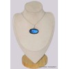 Pendentif oval Labradorite bleue grade AAA Pendentifs pierres naturelles BK26.3
